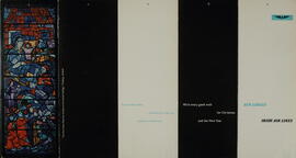 Christmas card featuring the Evie Hone Nativity window