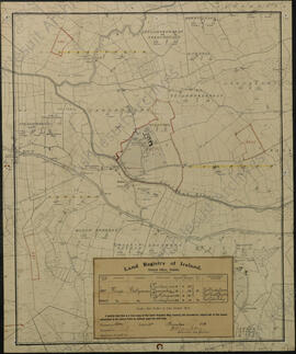 Map showing St Stanislaus College, Tullabeg