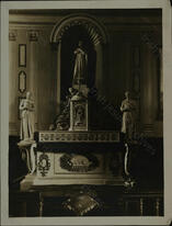 Photo of the altar at Tullabeg
