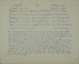 Programme for Caitlín Ní Uallacháin