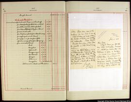 Pages 16 and 17 (with enclosure)