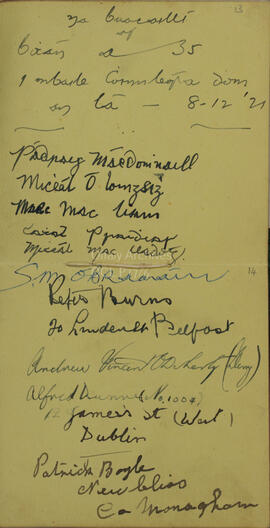 P77/6 O'Brennan Ballykinlar Page 13 and 14