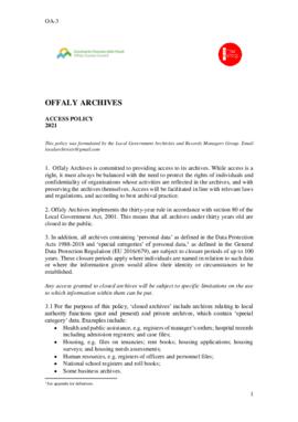 Records of Geashill National School