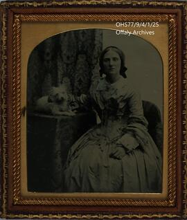 Photograph of the wife Charles Achmuty Mills.