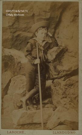 Photographs of young Francis William Lamb.