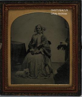 Photograph of the wife of Charles Achmuty Mills.