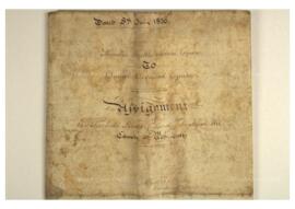 Deed of Assignment of two leases by Thomas Strettle Clibborn to Daniel Desmond