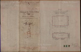 Lease to to Robert Atkin for plots on Henry Street, Tullamore - Cover and Map