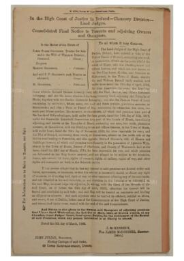 Final Notice to Tenants