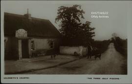 Postcard of The Three Jolly Pigeons.