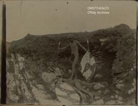 Two photographs of pagan pageantry.