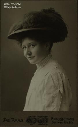 Photograph of Miss F Marshall.