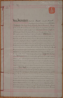 Lease to Frederick Purser Griffith for lands at Puttaghan -Deed