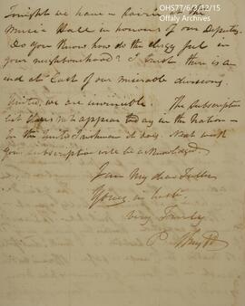 Patrick Smyth to Abraham Stritch Fuller p2