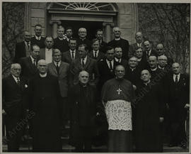 Group photograph on the opening of the Retreat House at Tullabeg