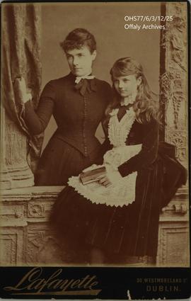 Maria Blanch Plunkett-Johnson and daughter Constance Plunkett-Johnson
