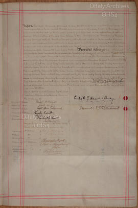 Lease to Daniel E Williams for parts of lands of Spollanstown - Deed
