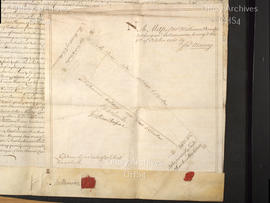 Lease to William Briscoe for land in Tullamore - Map